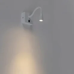 QAZQA Led-Wandleuchten|Wandleuchten*Moderne flexible Wandleuchte weiße LED - Flex