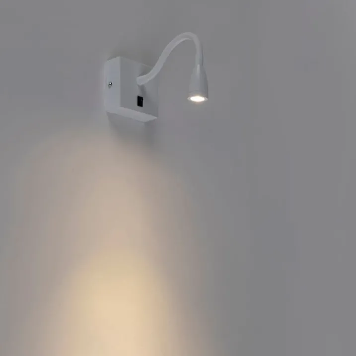 QAZQA Led-Wandleuchten|Wandleuchten*Moderne flexible Wandleuchte weiße LED - Flex
