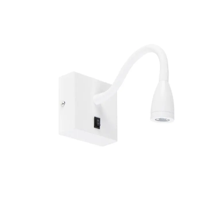 QAZQA Led-Wandleuchten|Wandleuchten*Moderne flexible Wandleuchte weiße LED - Flex