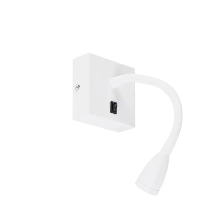 QAZQA Led-Wandleuchten|Wandleuchten*Moderne flexible Wandleuchte weiße LED - Flex