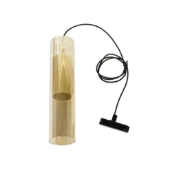 QAZQA Schlafzimmerlampen|Küchenlampen*Moderne goldene Pendelleuchte für 1-phasiges Schienensystem - Iconic Lloyd