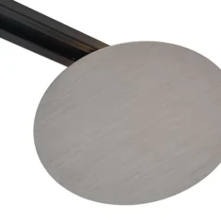 QAZQA Deckenstrahler|Aufbaustrahler*Moderne gunmetal Deckenleuchte für Schienenbeleuchtungssystem 1-phasig 2-Lichter - Iconic Pulley