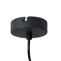 Honsel Pendelleuchten|Wohnzimmerlampen*Moderne hanglamp zwart - Iggy