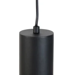 Trio Leuchten Pendelleuchten|Wohnzimmerlampen*Moderne hanglamp zwart 6-lichts - Stream