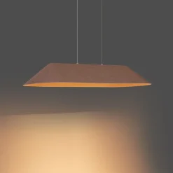 QAZQA Professional Schlafzimmerlampen|Küchenlampen*Moderne Hängelampe Beige inkl. LED 3-Stufen-Dimmbar - Dani