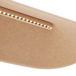 QAZQA Professional Schlafzimmerlampen|Küchenlampen*Moderne Hängelampe Beige inkl. LED 3-Stufen-Dimmbar - Dani