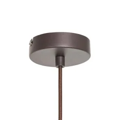 QAZQA Pendelleuchten|Wohnzimmerlampen*Moderne Hängelampe braun 38 cm - Sapphira