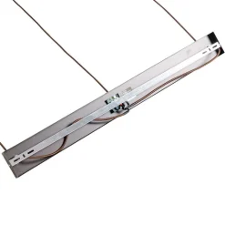 QAZQA Gartenbeleuchtung|Pendelleuchten*Moderne Hängelampe braun 3-flammig - Sapphira