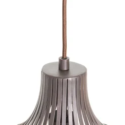 QAZQA Gartenbeleuchtung|Pendelleuchten*Moderne Hängelampe braun 3-flammig - Sapphira