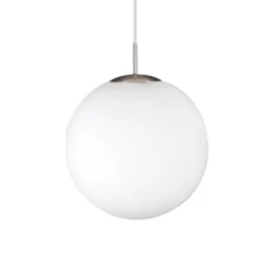 QAZQA Schlafzimmerlampen|Esszimmerlampen*Moderne Hängelampe Glas 40cm - Ball