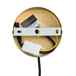 QAZQA Pendelleuchten|Wohnzimmerlampen*Moderne Hängelampe Gold mit bernsteinfarbenem Glas - Traditional