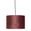 Honsel Pendelleuchten|Wohnzimmerlampen*Moderne Hängelampe rosa mit Gold 30 cm - Rosalina