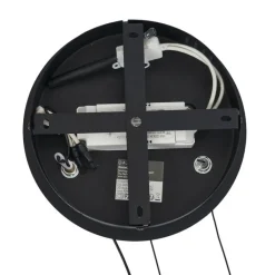 QAZQA Küchenlampen|Led-Pendelleuchten*Moderne Hängelampe Schwarz 78cm inkl. LED 3-Stufen-Dimmbar - Anello Chandelier