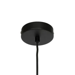 QAZQA Pendelleuchten|Wohnzimmerlampen*Moderne Hängelampe Schwarz mit Betonschirm - Nick