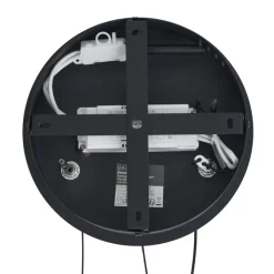 QAZQA Led-Pendelleuchten|Pendelleuchten*Moderne Hängelampe schwarz 59cm inkl. LED 3-Stufen-Dimmbar - Anello Chandelier