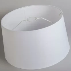 QAZQA Pendelleuchten|Wohnzimmerlampen*Moderne Hängelampe schwarz mit Schirm 45 cm weiß - Combi 1