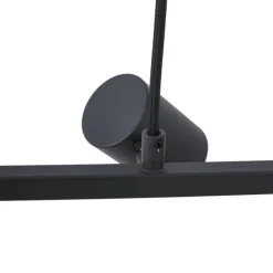 QAZQA Pendelleuchten*Moderne Hängelampe schwarz 6-flammig - Jeana Straight