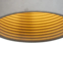 Paul Neuhaus Schlafzimmerlampen|Küchenlampen*Moderne Hängelampe Schwarz mit grauem Beton 3-flammig - Eton