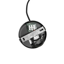 QAZQA Schlafzimmerlampen|Küchenlampen*Moderne Hängelampe schwarz mit Milchglas 6 Lichter - Monaco