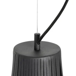 QAZQA Pendelleuchten|Wohnzimmerlampen*Moderne Hängelampe schwarz 48 cm - Sapphira