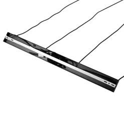 QAZQA Pendelleuchten|Wohnzimmerlampen*Moderne Hängelampe schwarz mit Opalglas 4-flammig - Drop