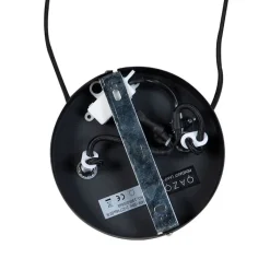 QAZQA Pendelleuchten|Wohnzimmerlampen*Moderne Hängelampe Schwarz 2-Lichter - Lofty