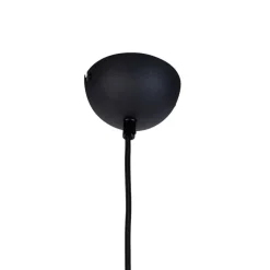 Trio Leuchten Pendelleuchten|Wohnzimmerlampen*Moderne Hängelampe schwarz mit Rauchglas - Clayton