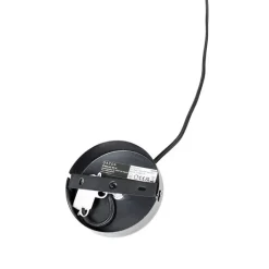 QAZQA Pendelleuchten|Wohnzimmerlampen*Moderne Hängelampe schwarz 30 cm - Zoë