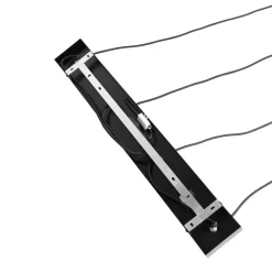 QAZQA Pendelleuchten|Wohnzimmerlampen*Moderne Hängelampe schwarz mit Rauchglas 4-flammig - Stavelot