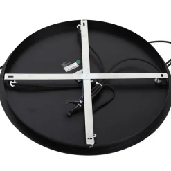 QAZQA Pendelleuchten|Wohnzimmerlampen*Moderne Hängelampe schwarz mit Rauchglas - Jia