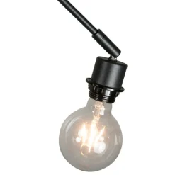 QAZQA Küchenlampen|Leuchten Ohne Schirm*Moderne Hängelampe schwarz ohne Lampenschirm - Blitz II