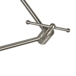 QAZQA Küchenlampen|Esszimmerlampen*Moderne Hängelampe Stahl ohne Lampenschirm - Blitz II