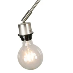 QAZQA Küchenlampen|Esszimmerlampen*Moderne Hängelampe Stahl ohne Lampenschirm - Blitz II