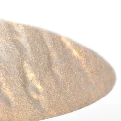 QAZQA Pendelleuchten|Wohnzimmerlampen*Moderne Hängelampe Weiß mit Silber 70cm - Magna