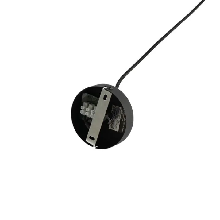 QAZQA Küchenlampen|Pendelleuchten*Moderne Hängelampe Weiß mit Schwarz - Cloth