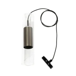 QAZQA Schlafzimmerlampen|Küchenlampen*Moderne Hängeleuchte Gunmetal für 1-phasiges Schienensystem - Iconic Lloyd