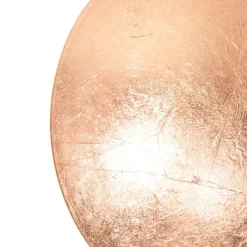 QAZQA Wandleuchten|Wohnzimmerlampen*Moderne Kupferfarbene Runde Wandleuchte 20cm - Sunrise