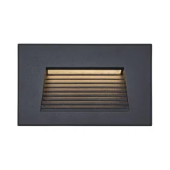 QAZQA Gartenbeleuchtung|Led-Außenleuchten*Moderne LED Wandeinbauleuchte Schwarz 11,5cm inkl. LED IP65 - Trem