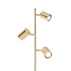 QAZQA Stehlampen|Wohnzimmerlampen*Moderne Messing Stehleuchte 3-flammig - Jeana