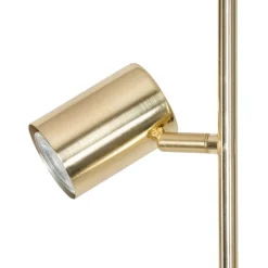 QAZQA Stehlampen|Wohnzimmerlampen*Moderne Messing Stehleuchte 3-flammig - Jeana