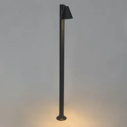 QAZQA Gartenbeleuchtung|Stehlampen Außen*Moderne Outdoor-Stange schwarz 100 cm IP44 - Ciara