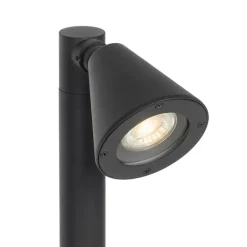 QAZQA Gartenbeleuchtung|Stehlampen Außen*Moderne Outdoor-Stange schwarz 60 cm IP44 - Ciara