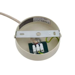 QAZQA Schlafzimmerlampen|Küchenlampen*Moderne Pendelleuchte Beige GU10 50mm rund - Tubo