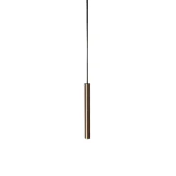 QAZQA Schlafzimmerlampen|Küchenlampen*Moderne Pendelleuchte Dunkelbronze für 1-phasiges Schienensystem - Slimline Keno