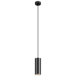 QAZQA Pendelleuchten|Wohnzimmerlampen*Moderne Pendelleuchte Gunmetal GU10 50mm - Tubo