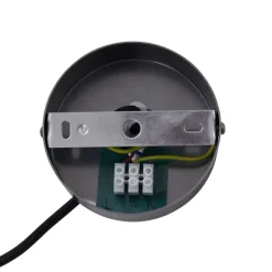 QAZQA Pendelleuchten|Wohnzimmerlampen*Moderne Pendelleuchte Gunmetal GU10 50mm - Tubo