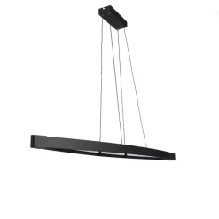 Honsel Led-Pendelleuchten|Pendelleuchten*Moderne Pendelleuchte schwarz inkl. LED 3-stufig dimmbar - Dasha