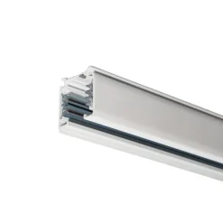 QAZQA Deckenstrahler|Aufbaustrahler*Moderne 3-Phasen-Schiene weiß 100cm - 3-Phasen