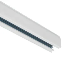 QAZQA Deckenstrahler|Aufbaustrahler*Moderne 3-Phasen-Schiene weiß 100cm - 3-Phasen