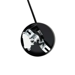 QAZQA Schlafzimmerlampen|Küchenlampen*Moderne runde Pendelleuchte schwarz mit Gold 3-Lagen - Titus